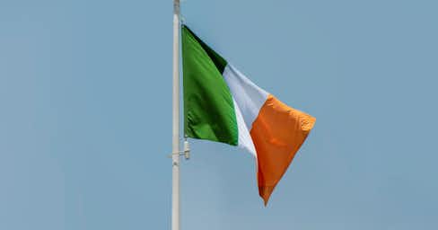 Irish flag.
