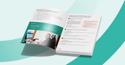 Booklet image from one of beqom's guides on the EU Pay Transparency Directive.