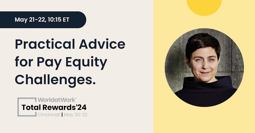 Practical Advice for Pay Equity Challenges: Margrét Bjarnadóttir Presents at Total Rewards '24 Conference