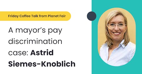 A mayor’s pay discrimination case: Astrid Siemes-Knoblich