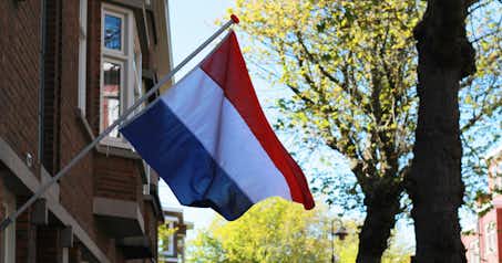 Flag of The Netherlands.