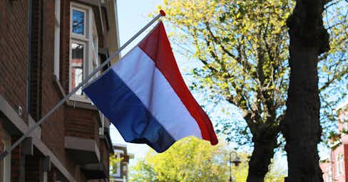 Flag of The Netherlands.