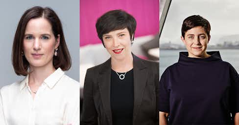 Dr. Marie Louise Sunde, Tuula Rytila and Margret Bjarnadottir