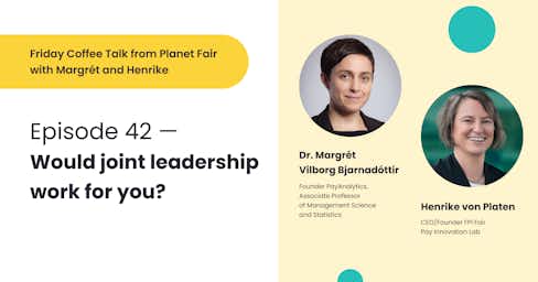 #42 - Would joint leadership work for you?