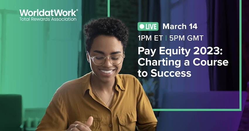 Margrét Bjarnadóttir on WorldatWork “Pay Equity 2023: Charting a Course to Success” panel