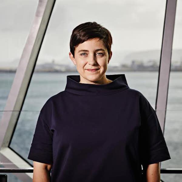 A photograph of Dr. Margrét Vilborg Bjarnadóttir. Founder of PayAnalytics.