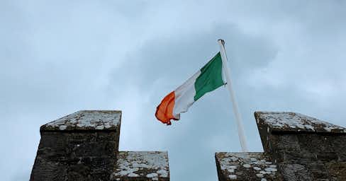 Irish flag.