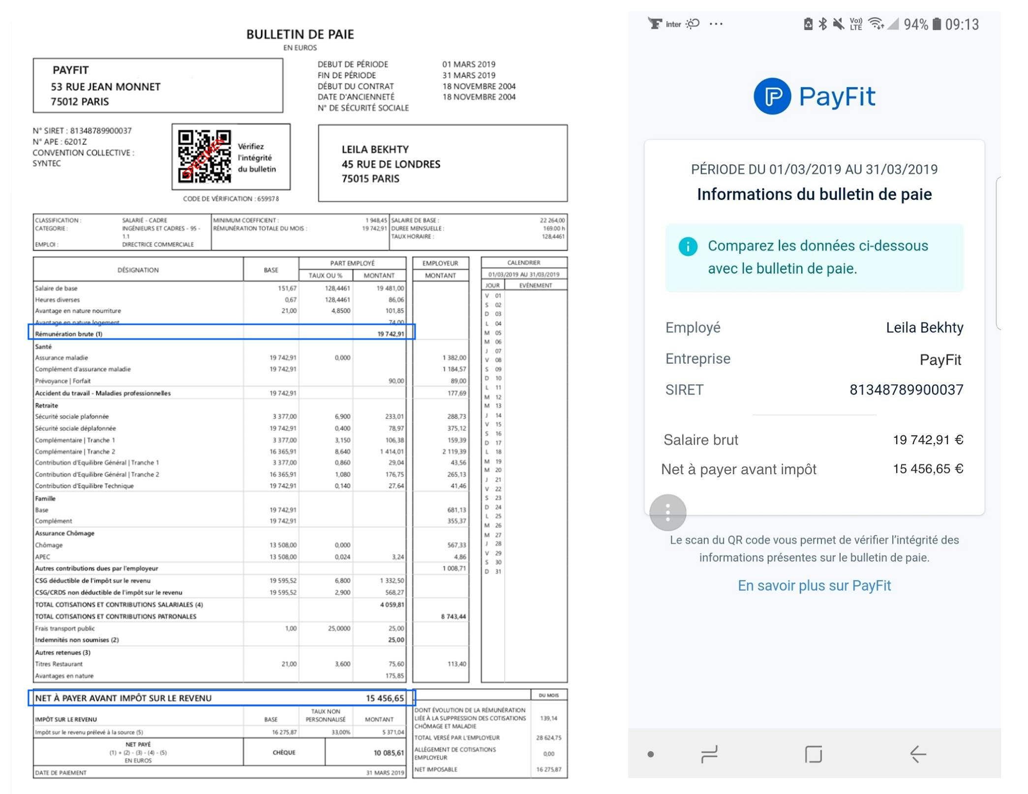 PayFit lance le QR Code  pour renforcer l int grit  du 