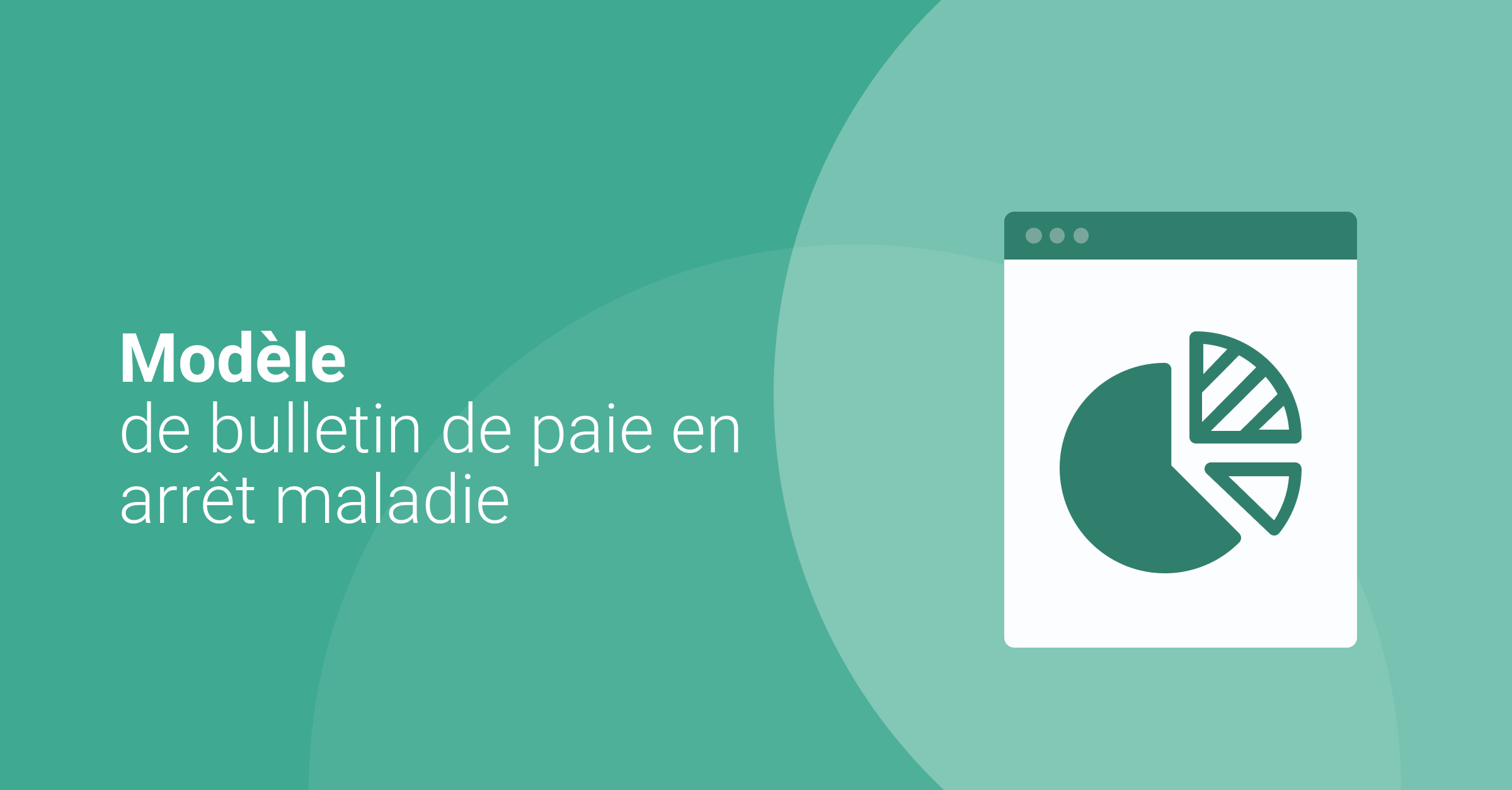 Modèle de fiche de paie en arrêt maladie Excel