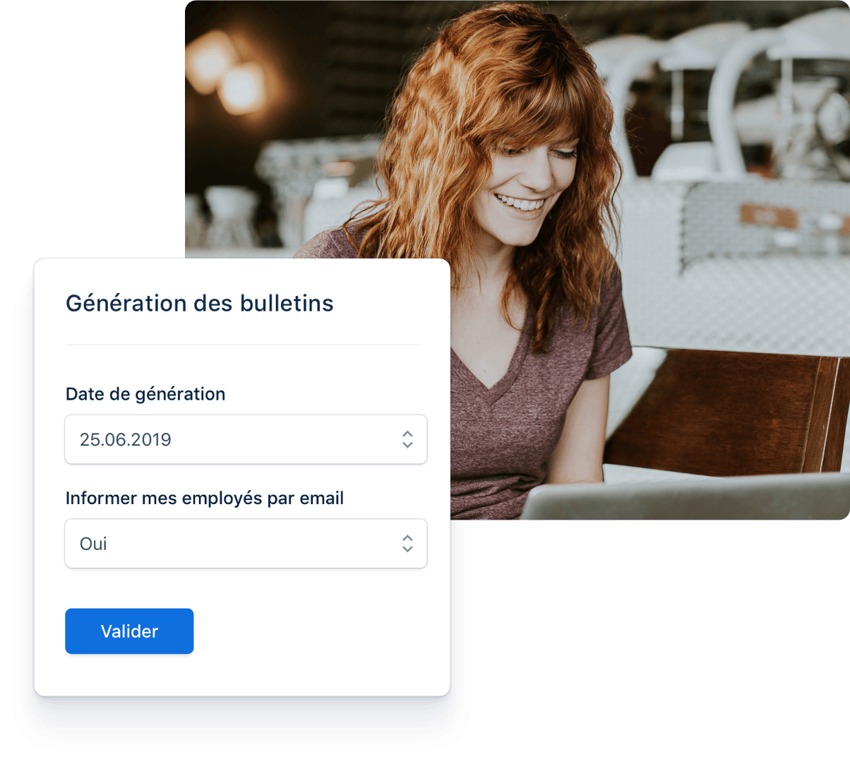 Automatisez
la gestion de votre paie.