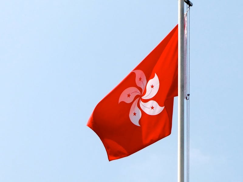 Hong Kong country flag