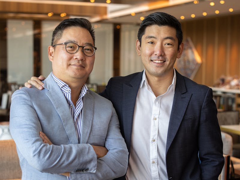 Richard Kim, CEO and Alex Kim, President at Paywatch