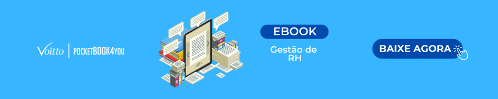 Banner do ebook "Gestão de RH".