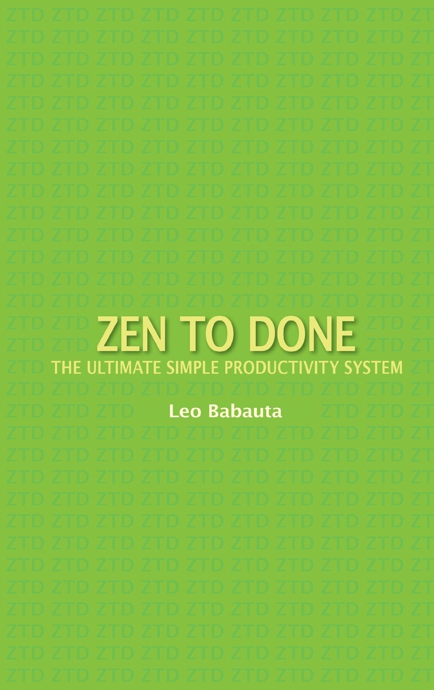 Libro Zen to Done - Leo BabautaZen to Done - Leo Babauta
