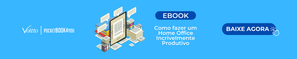 Banner do ebook "Como fazer um Home Office incrivelmente produtivo"