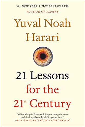 Book '21 Lessons for the 21st Century”