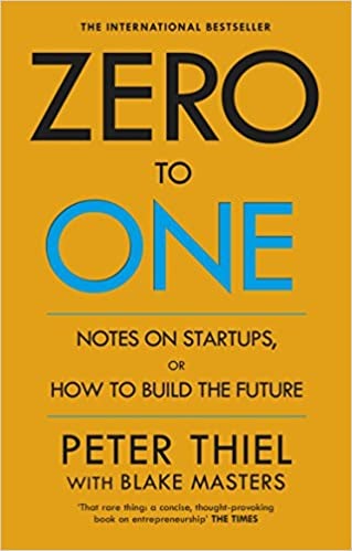 Libro “Zero to One” - Peter Thiel