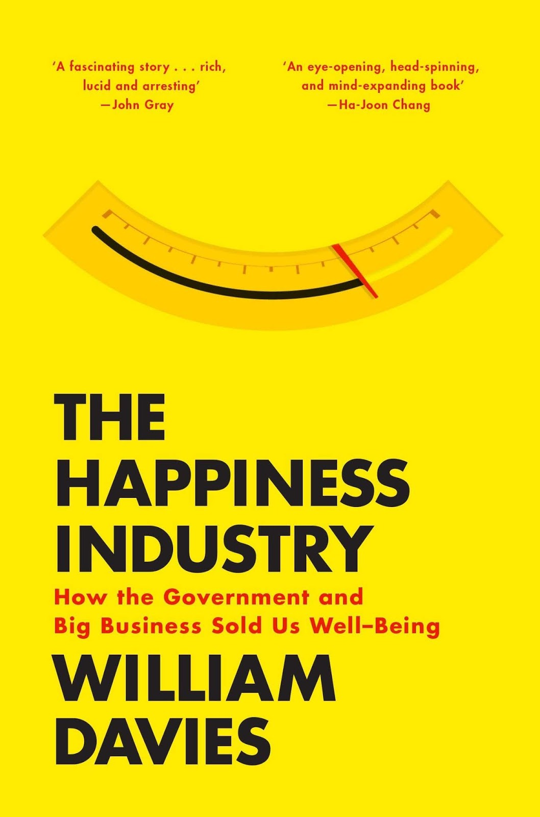 Livro 'The Happiness Industry' Wiliam Davies
