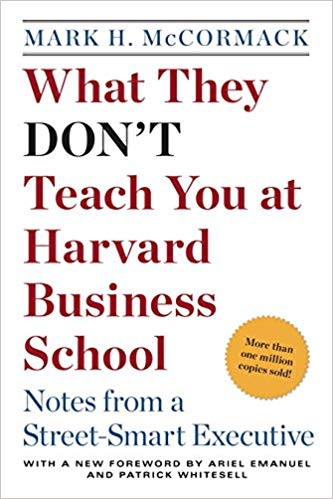 Livro “What They Don’t Teach You at Harvard Business School”
