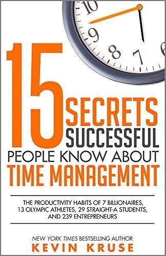 Book "15 Secrets Successful People Know About Time Management"