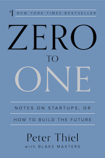 Das Buch „Zero to One”