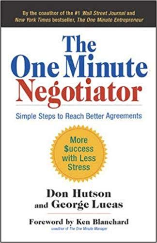 Livro 'The One Minute Negotiator'
