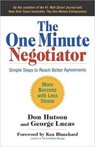 Libro “The One Minute Negotiator”