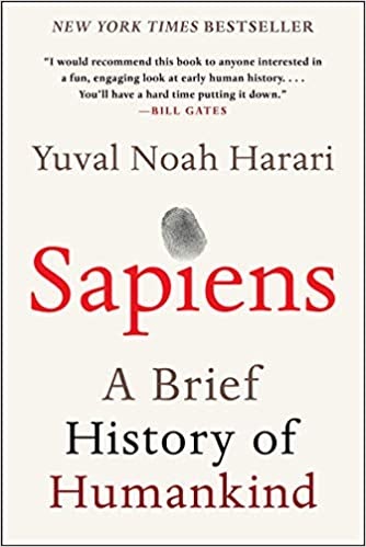 Book “Sapiens: A Brief History of Humankind”