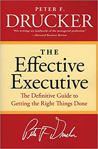 Book 'The Effective Executive'
