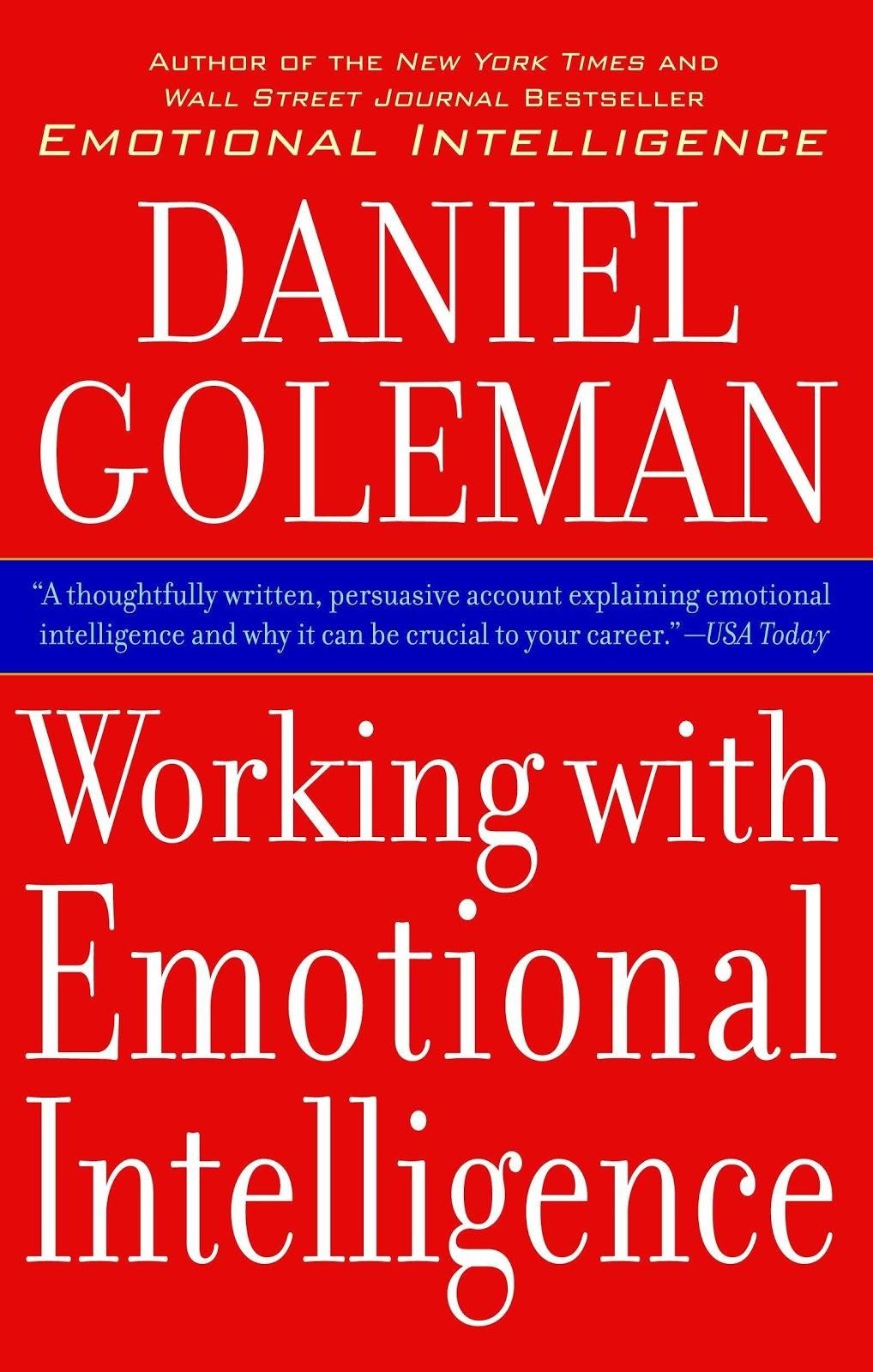 Das Buch „Working with Emotional Intelligence”