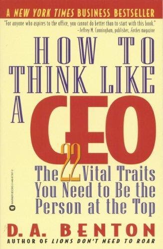 Livro How to Think Like a CEO
