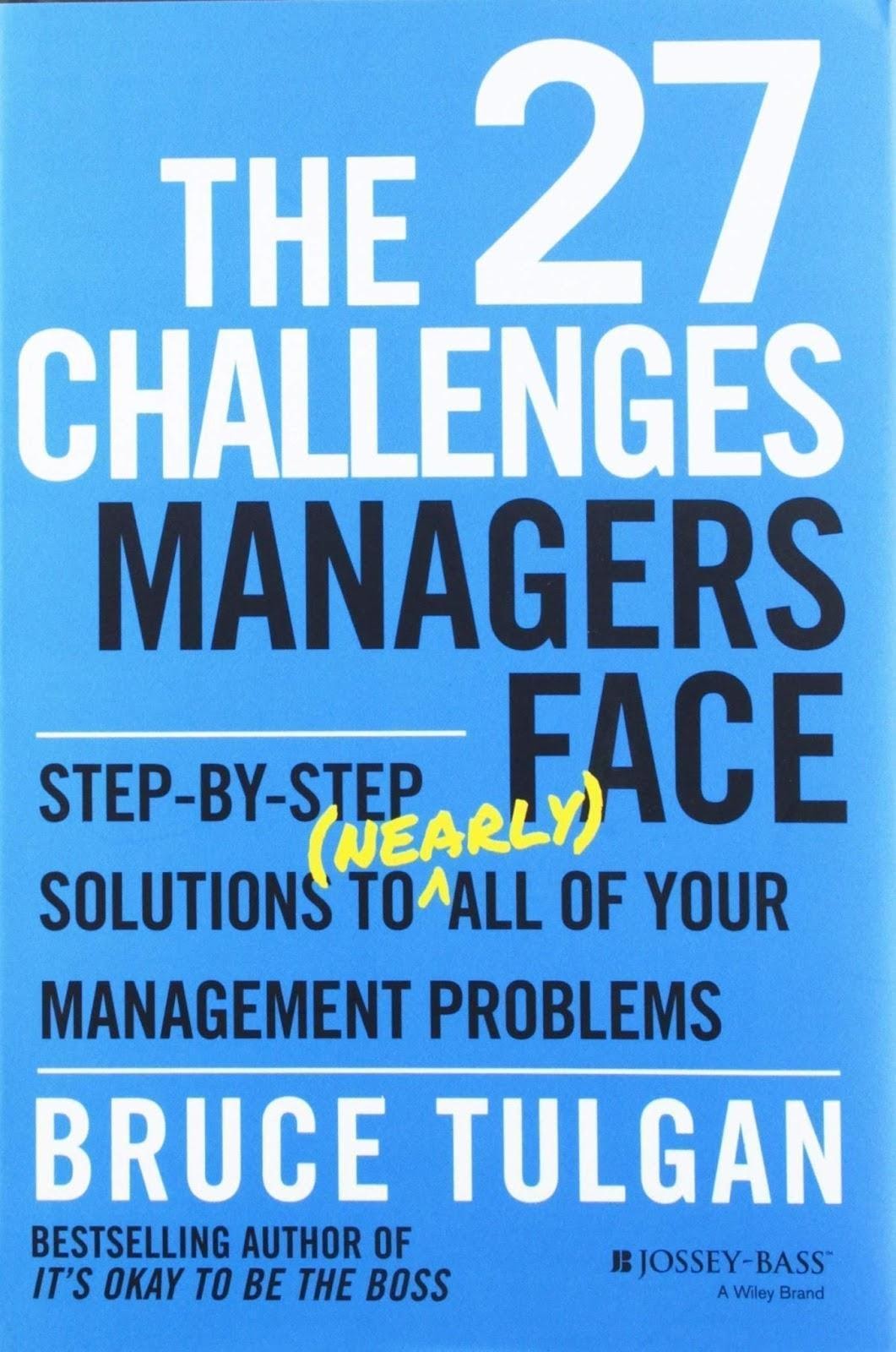Book 'The 27 Challenges Managers Face'