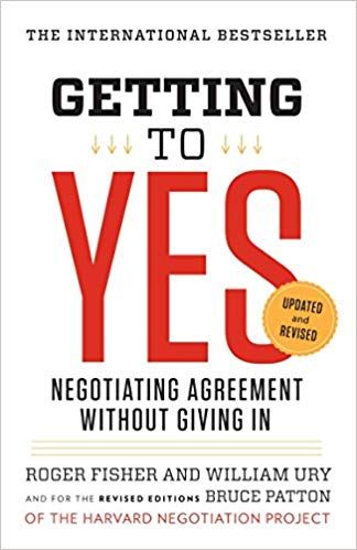 Book 'Getting to Yes'