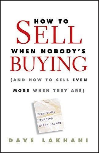 Book 'How To Sell When Nobody is Buying'