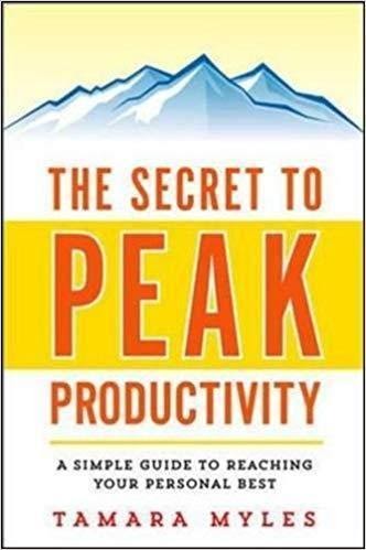 Book 'The Secret to Peak Productivity'