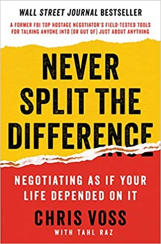 Libro “Never Split the Difference”