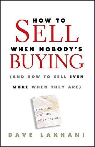 Livre «How to Sell when Nobody's Buying»