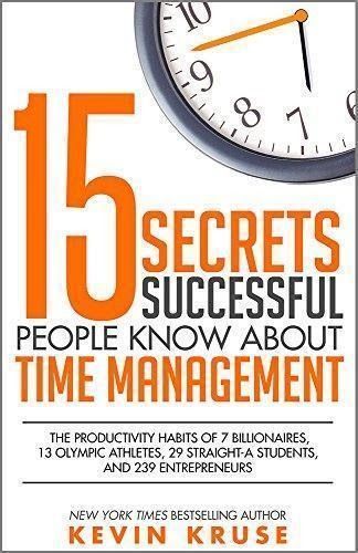 Libro '15 Secrets Successful People Know about Time Management'