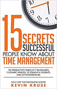 Livro 15 Secrets Successful People Know abut Time Management.