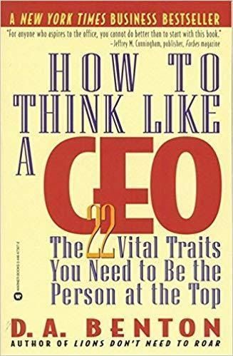 Buch „How to Think Like a CEO“