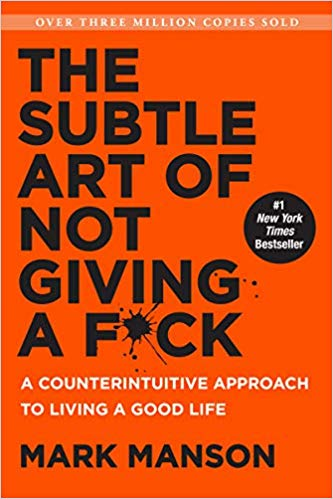 Libro 'The Subtle Art of Not Giving a F*ck'
