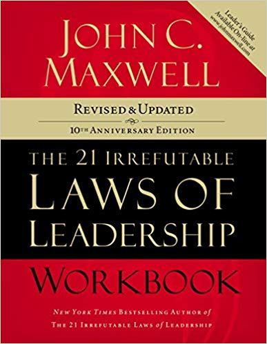 Book 'The 21 Irrefutable Laws os Leadership'