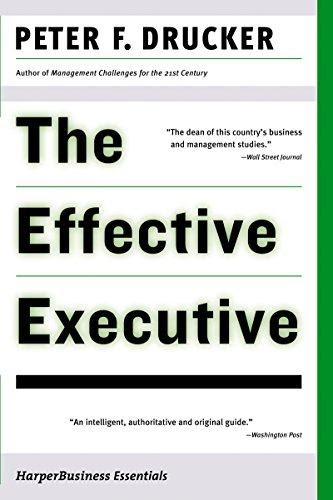Livro The Effective Executive