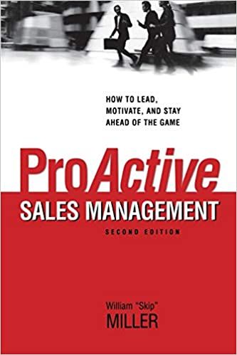 Livro “Proactive Sales Management”