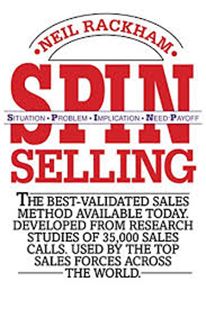 Buch „SPIN Selling“.