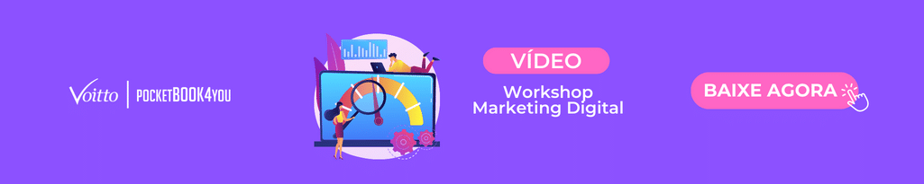 Banner do Vídeo "Workshop Marketing Digital".