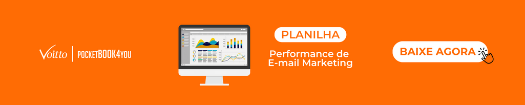 banner da Planilha "Performance de E-mail Marketing".