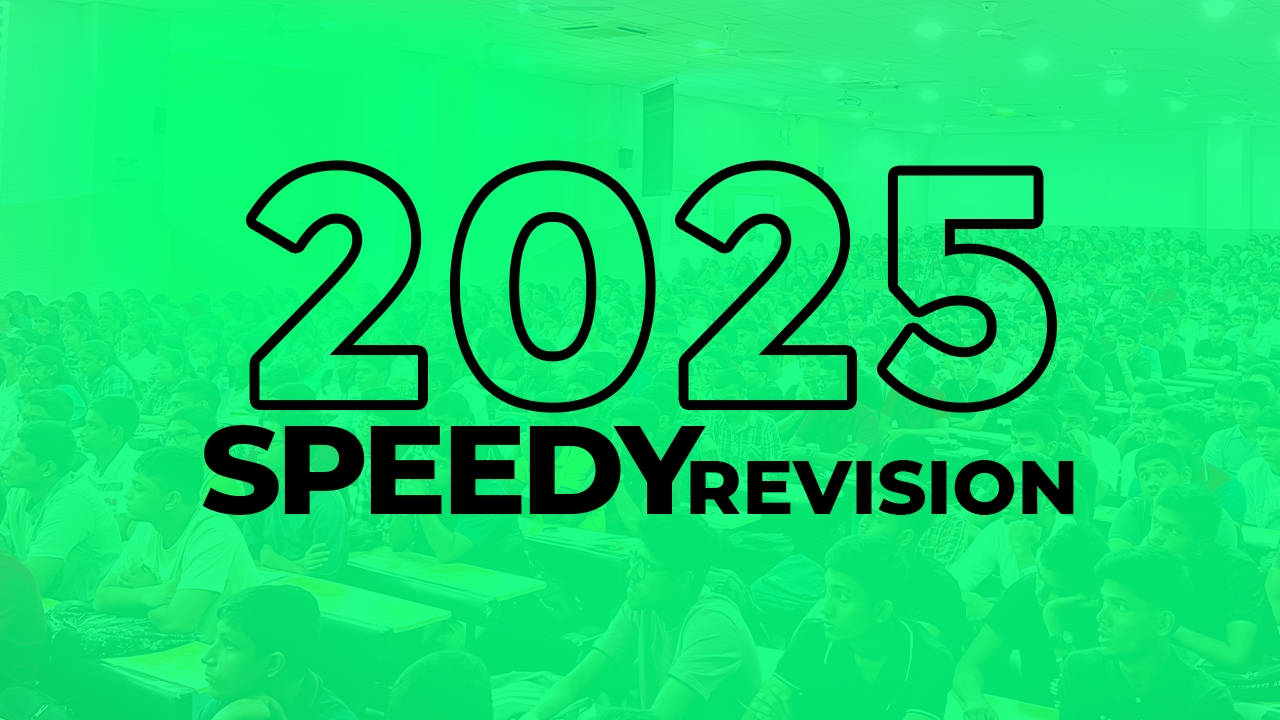 2025 - SPEEDY ReVISION
