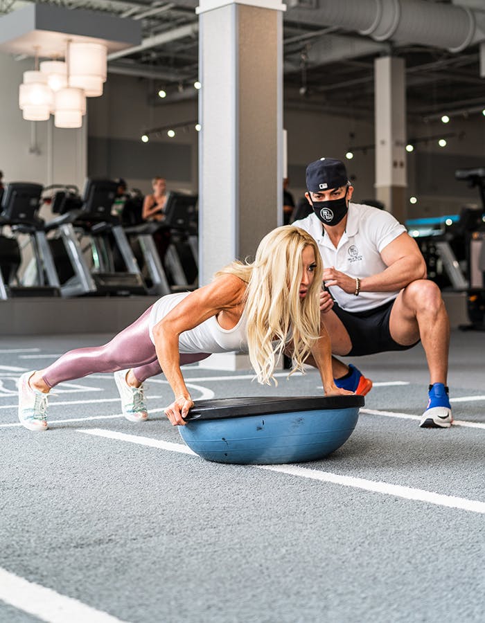 Personal training at Palm Beach Sports Club