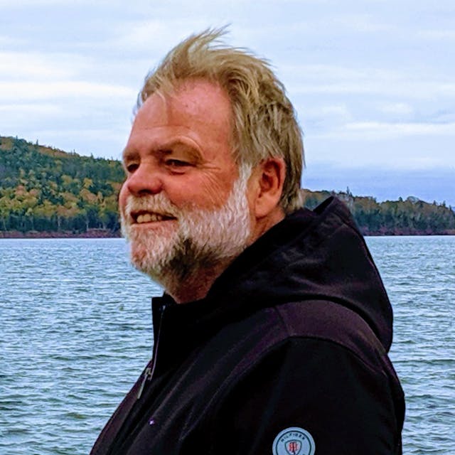 Bruce in wind and water Cape Breton